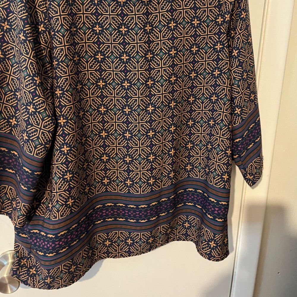 ALGA WOMENS BLOUSE SZ M - Picture 3 of 6